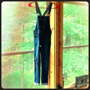 Girls Justice as 8 bib overalls